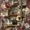 Papier do scrapbookingu 30,5 x 30,5 cm - Mintay - Antique Shop 02