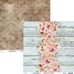 Papier do scrapbookingu 30,5 x 30,5 cm - Mintay - Blissful Time 04