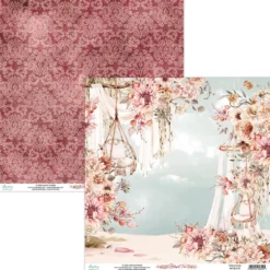 Papier do scrapbookingu 30,5 x 30,5 cm - Mintay - Blissful Time 01