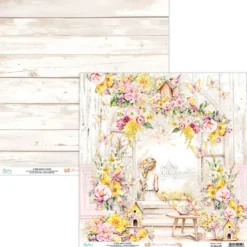 Papier do scrapbookingu 30,5 x 30,5 cm - Mintay - Blossom Serenity 03