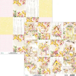 Papier do scrapbookingu 30,5 x 30,5 cm - Mintay - Blossom Serenity 06