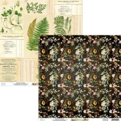 Papier do scrapbookingu 30,5 x 30,5 cm - Mintay - Botany 04