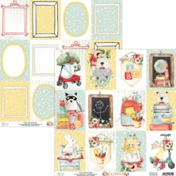 Papier do scrapbookingu 30 x 30 cm - Mintay - Childhood 06