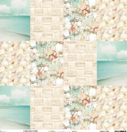 Papier do scrapbookingu 30,5 x 30,5 cm - Mintay - Coastal Memories 06