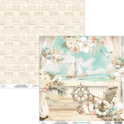Papier do scrapbookingu 30,5 x 30,5 cm - Mintay - Coastal Memories 04