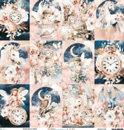 Papier do scrapbookingu 30,5 x 30,5 cm - Mintay - Dreamland 06