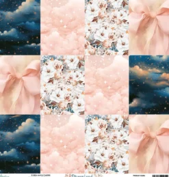 Papier do scrapbookingu 30,5 x 30,5 cm - Mintay - Dreamland 06