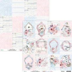 Papier do scrapbookingu 30,5 x 30,5 cm - Mintay - Elodie 06