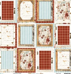 Papier do scrapbookingu 30,5 x 30,5 cm - Mintay - Golden Days 05