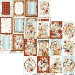 Papier do scrapbookingu 30,5 x 30,5 cm - Mintay - Golden Days 06