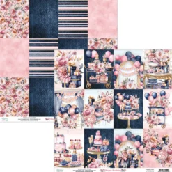 Papier do scrapbookingu 30,5 x 30,5 cm - Mintay - Happy Birthday 06