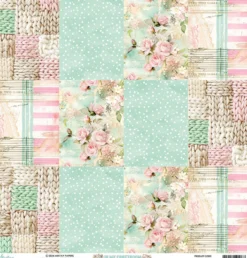 Papier do scrapbookingu 30,5 x 30,5 cm - Mintay - In My Craftroom 06