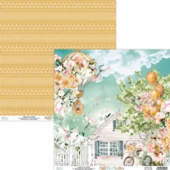 Papier do scrapbookingu 30,5 x 30,5 cm - Mintay - Joy of Life 03