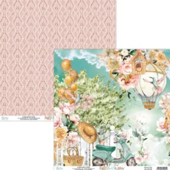 Papier do scrapbookingu 30,5 x 30,5 cm - Mintay - Joy of Life 01