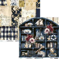Papier do scrapbookingu 30,5 x 30,5 cm - Mintay - Lighthouse 02