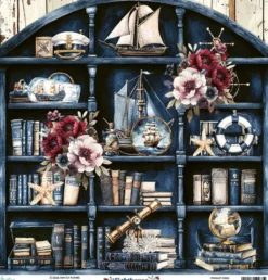 Papier do scrapbookingu 30,5 x 30,5 cm - Mintay - Lighthouse 02