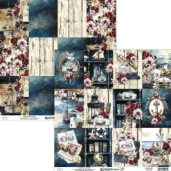 Papier do scrapbookingu 30,5 x 30,5 cm - Mintay - Lighthouse 06