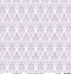 Papier do scrapbookingu 30,5 x 30,5 cm - Mintay - Lilac Garden 01