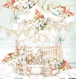 Papier do scrapbookingu 30,5 x 30,5 cm - Mintay - Lullaby Lane 03