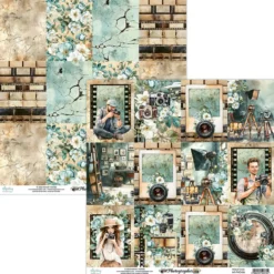 Papier do scrapbookingu 30,5 x 30,5 cm - Mintay - Photographer 06
