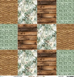 Papier do scrapbookingu 30,5 x 30,5 cm - Mintay - Rustic Charms 06
