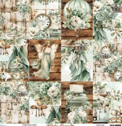 Papier do scrapbookingu 30,5 x 30,5 cm - Mintay - Rustic Charms 06