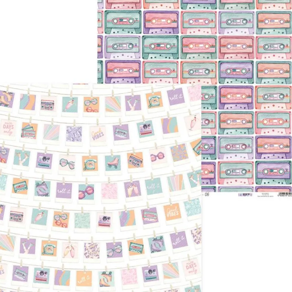 Papier do scrapbookingu 30,5 x 30,5 cm - Piątek Trzynastego - Have Fun 06