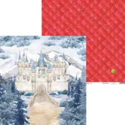 Papier do scrapbookingu 30,5 x 30,5 cm - Piątek Trzynastego - Once upon a time 01