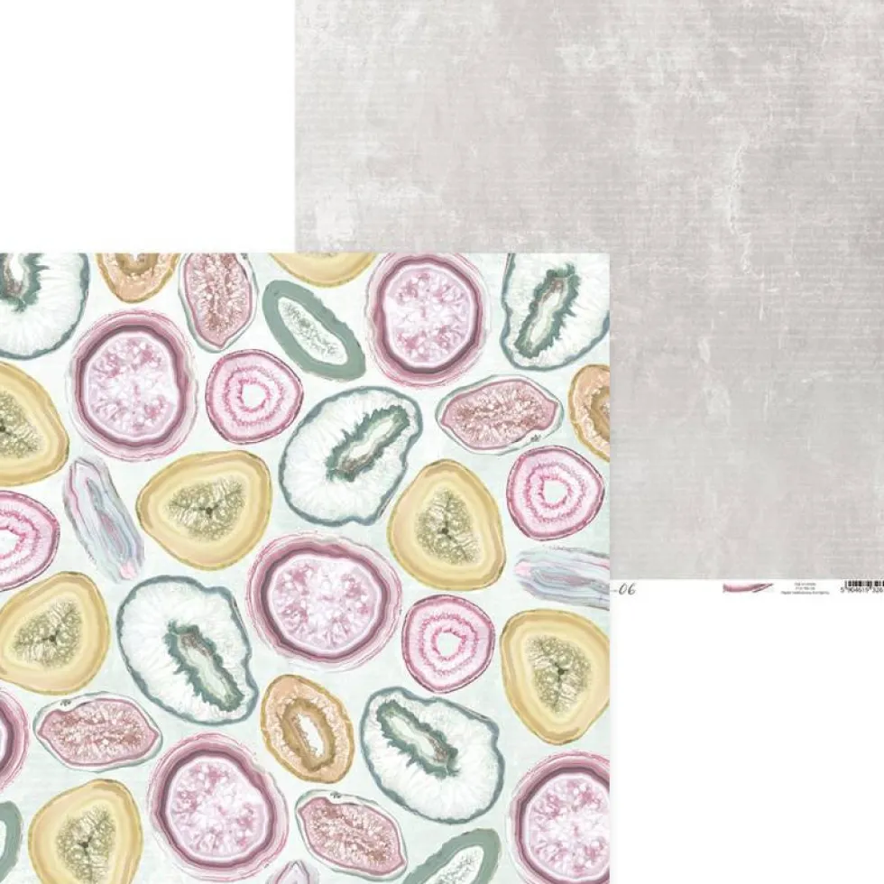 Papier do scrapbookingu 30,5 x 30,5 cm - Piątek Trzynastego - Precious 06