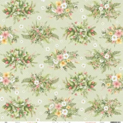 Papier do scrapbookingu 30,5 x 30,5 cm - Piątek Trzynastego - Woodland cuties 05