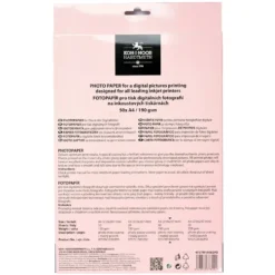 Papier fotograficzny matowy A4 - Koh-I-Noor- 190 g/m² 50 ark.