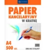 Papier kancelaryjny w kratkę A4 - Interdruk - 500 ark.