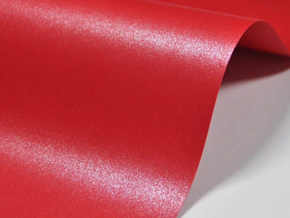 Papier Majestic 250g - Emperor Red czerwony A4