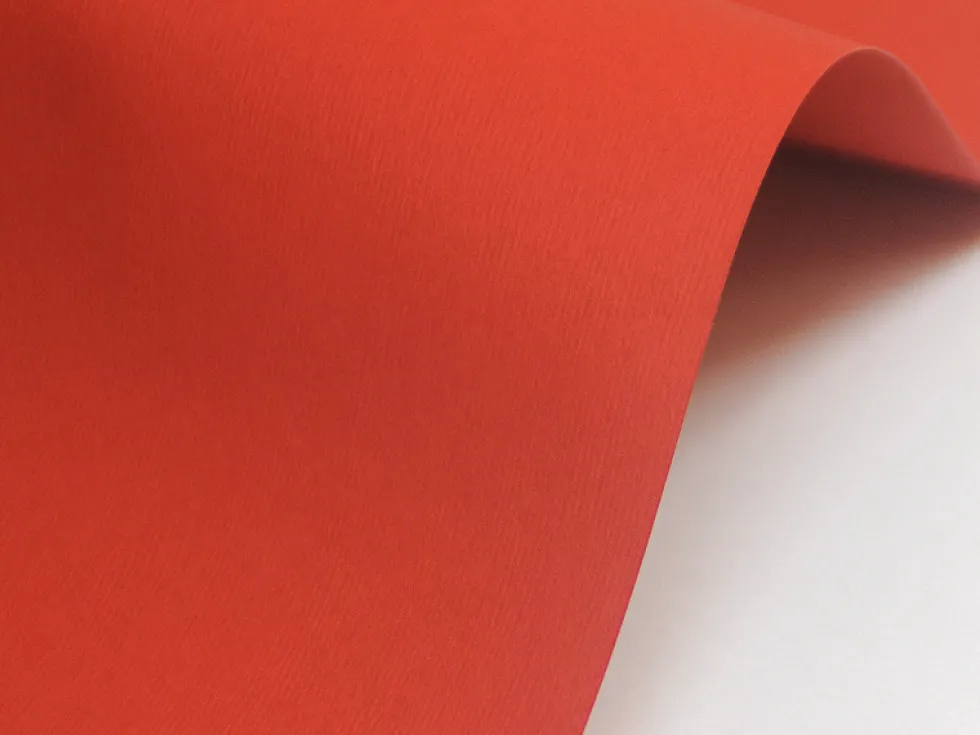 Papier Nettuno 215g - Rosso Fuoco czerwony A4