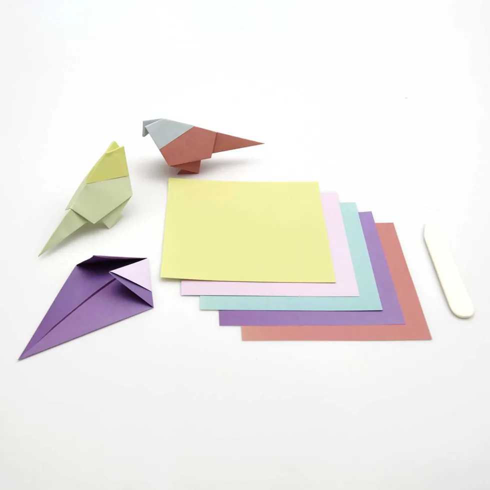Papier origami Duo Color Classic - Paper Poetry - 15 x 15 cm, 100 ark.