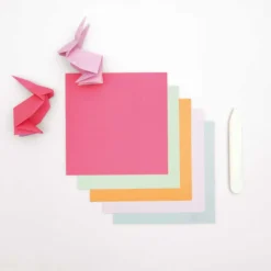 Papier origami Duo Color Pastel - Paper Poetry - 15 x 15 cm, 100 ark.