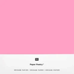 Papier origami Sakura Flowers z szablonami - Paper Poetry - 80 g, 50 ark.