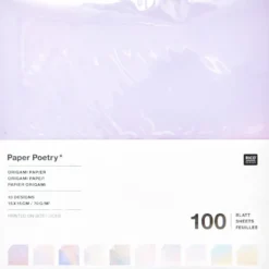 Papier origami The Sky is the Limit 15 x 15 cm - Paper Poetry - 100 ark.