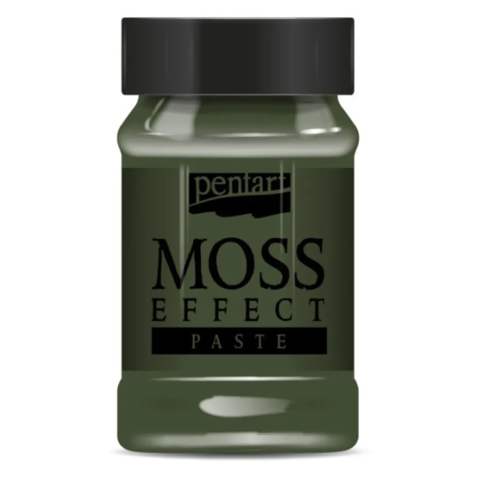 Pasta efekt mchu - Pentart - zielona, 100 ml