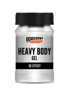Pasta żelowa Heavy Body Gel - Pentart - błyszcząca transparentna 100 ml
