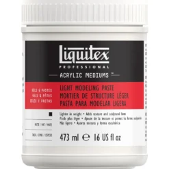 Pasta modelująca do farb akrylowych i olejnych - Liquitex - lekka, 237 ml