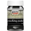 Pasta pękająca Cracking Paste do decoupage - Pentart - czarna, 100 ml