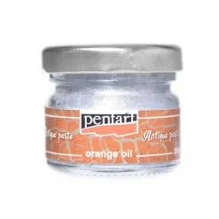 Pasta postarzająca - Pentart - srebrna, 20 ml