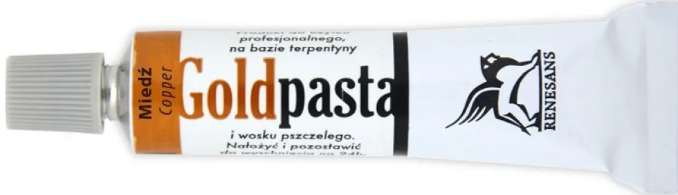 Pasta pozłotnicza Goldpasta - Renesans - miedź, 20 ml