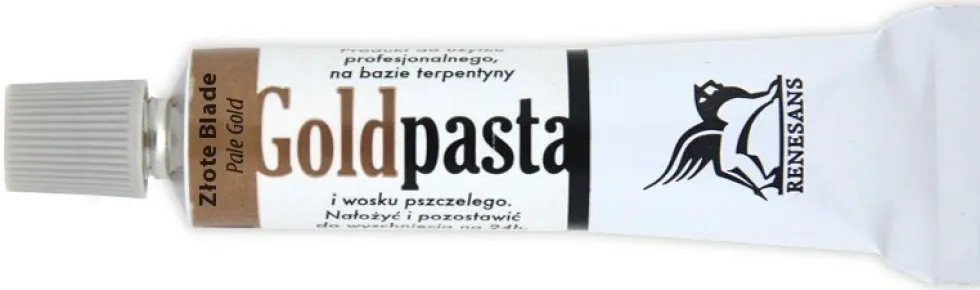 Pasta pozłotnicza Goldpasta - Renesans - złoto blade, 20 ml