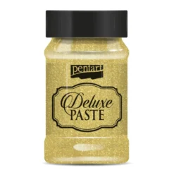 Pasta strukturalna Deluxe - Pentart - złota, 100 ml
