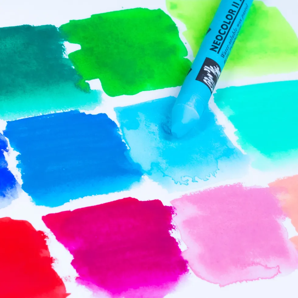Pastela akwarelowa Neocolor II - Caran d'Ache - 409, Charcoal Grey
