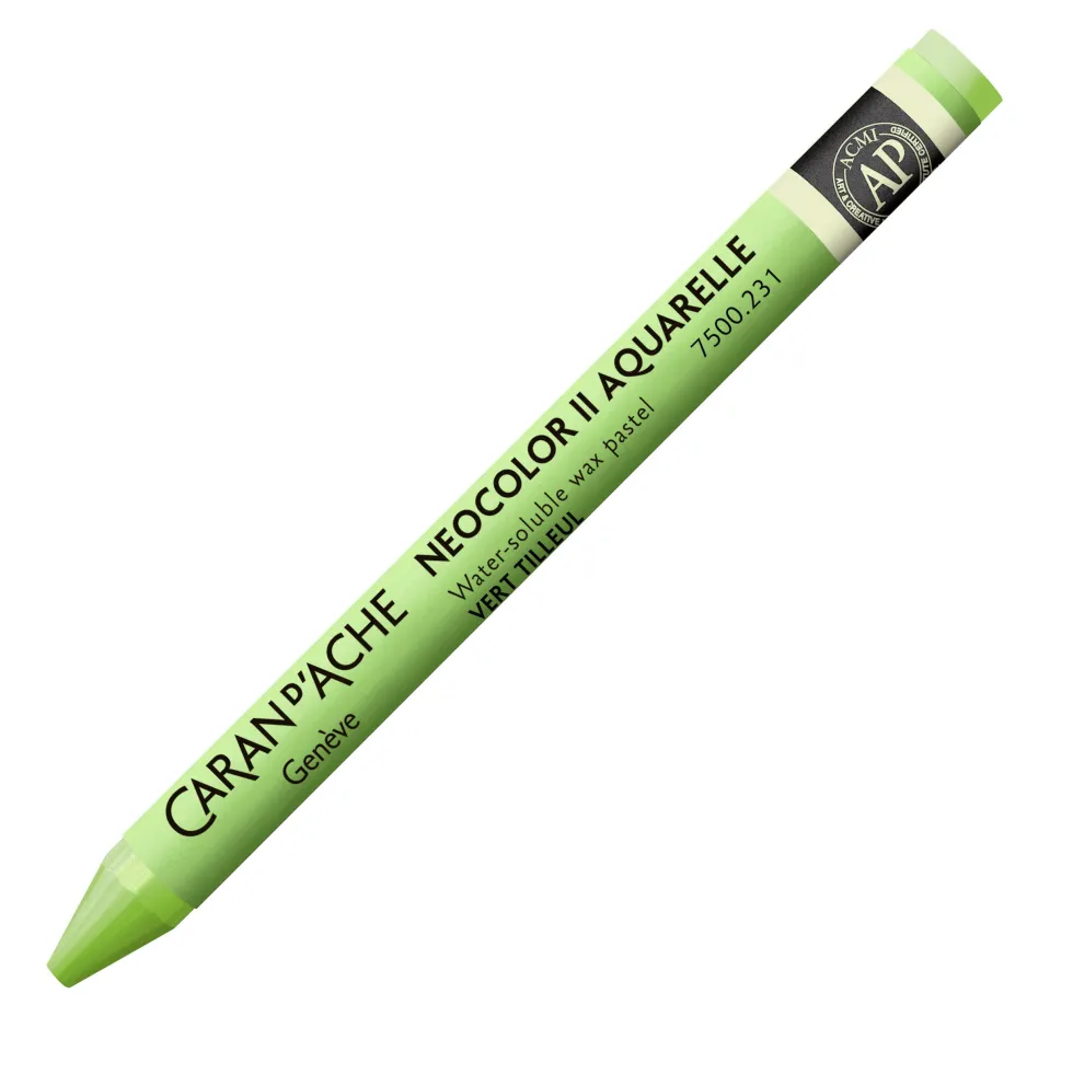 Pastela akwarelowa Neocolor II - Caran d'Ache - 231, Lime Green