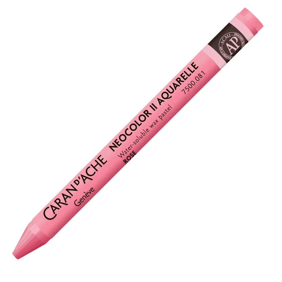 Pastela akwarelowa Neocolor II - Caran d'Ache - 081, Pink