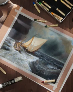 Pastela olejna Artist' - Sennelier - 75, Blue Alizarin Lake